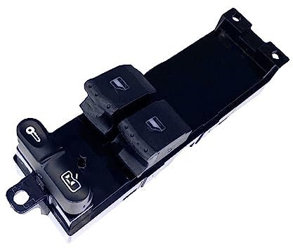 WLLLLa Elektrischer Fensterschalter für VW Bora 1998-2005 Golf 4 1998 1999 2000-2005-1J3959857B,Auto Power Fensterheber Control Schalter Taste Fensterschalter
