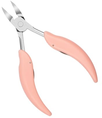 TOVINANNA Tagliaunghie in Acciaio Tronchesino Per Cuticole Rimuovi Unghie Incarnite Strumento Per Unghie Tagliacuticole Per Manicure e Pedicure