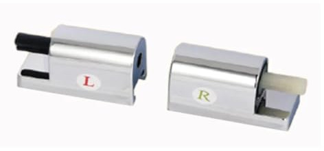 Generico Cerniere for WC a Chiusura rallentata, copriwater in ABS, connettore di Fissaggio for Montaggio, Cerniere for WC a Chiusura rallentata, Accessori for Il Bagno