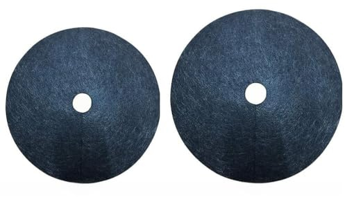 SEAFRONT 4 St Trädringar Ovävt Tyg Mulch Trädringar för Ogräsbekämpning Skyddar Växter Fukthållning Idealisk för Trädgårdslandskap (Utomlands diameter 82cm * innerhålsdiameter 10cm)