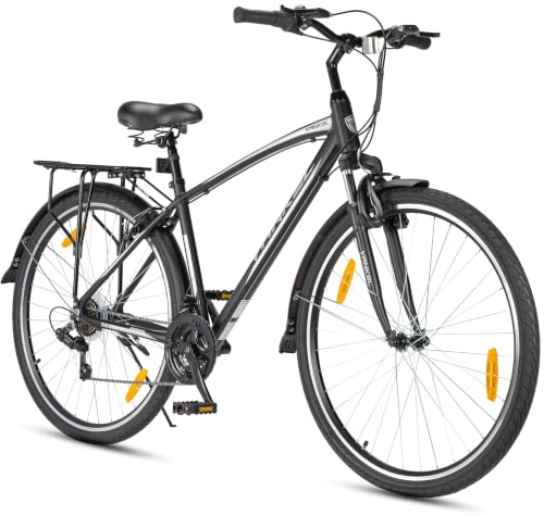 Romico 28 Zoll Mountainbike mit Alurahmen, Federgabel, für Damen & Herren