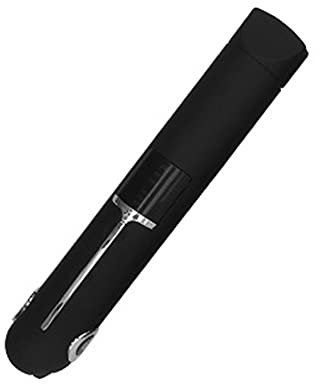 Fer à friser sans fil Mini-clip pour fer à repasser chargeant un redresseur de cheveux portatif Style multifonction,Black