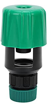 Conector de manguera de grifo mezclador universal, adaptador ajustable, manguera de jardín de plástico para casa de jardín, conector de tubería de baño, verde 1 pieza