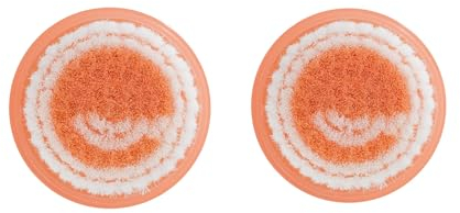 EcoTools Mini Facial Cleansing Brush, Infused with Citrus, Boosts Collagen, Safe for Sensitive Skin, Exfoliates & Clean Pores, Travel Sized, Ecofriendly, Vegan & Cruelty-Free, 1 Count