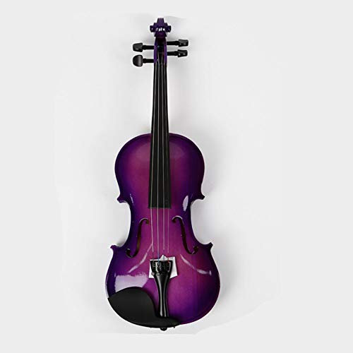 Violine Anfänger Hölzerne Anfänger Violine Erwachsene Kinder Praxis Geigenvioline Violine Musical Instrument Farbe Violine (Size : 4/4)