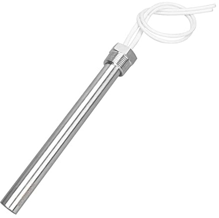 AIICIOO 3/4 Zoll DN20 26mm Flansch 36V 1000W Patronenheizkörper Edelstahl Heizelement Elektrische Brauerei Heizung