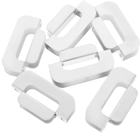 BUGUUYO Lot De 6 Supports Robustes en Contreplaqué Clips en H en Fer pour Revêtement Connecteurs De Panneaux De Bois Faciles À Installer