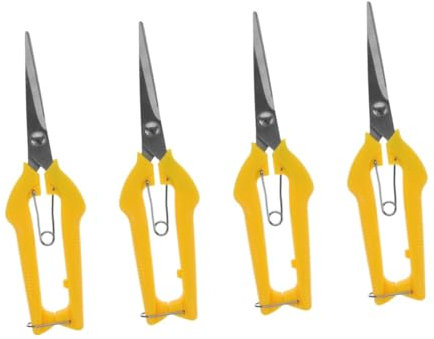 Angoily Pflückschere Zweck Blumenbaumschere Kräuterschere Gartenschere Trimmen Schwere Kleine Astschere Gartenschere Gartenschere Traubenschneider Gartenhandschere Kunststoff