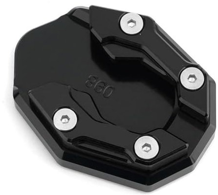 Seitenständer Plattenpolster Für Y&AMAHA Für Aerox155 Für Aerox Nvx 155 Nvx155 Motorradzubehör Seitenständervergrößerung Kickstand Vergrößern Plattenpolster Vergrößerungspad(1)