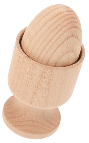 BESPORTBLE Giocattolo Legno Portauovo Forma Giocattolo Sensoriale Coordinazione Mano Occhio Pratica Abilità Educativo Prescolare Trasportare Resistente