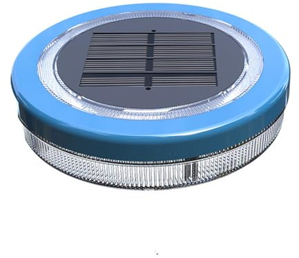Bola de luz de la piscina solar | Luz de piscina flotante | Luces de piscina submarina impermeables | Sin baterías iluminación con energía solar | Solar alimentado con auto encendido para estanques, p