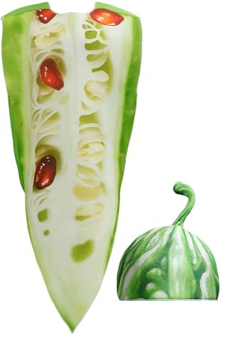 Raypontia Disfraz de Vegetal | Disfraz Halloween Cosplay Juego de Rol | Traje Realista para Mujer Hombre Adolescente Fiesta Mardi Gras Evento | Show Photoshoot Cumpleaños Carnaval Disfraz