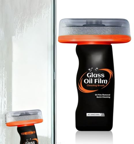 Byeaon Removedor de película de para Ventana de Coche | Limpiador Potente Desmontable | Tablero de Limpieza de Vidrio, para Interior de baño, Pintura de Azulejos de Cocina, Vidrio