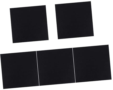 STOBAZA Acoustic Felt Soundproofing Panels 5Pcs Dart Board Noise Absorbing Wall Panels for Music Room and Home