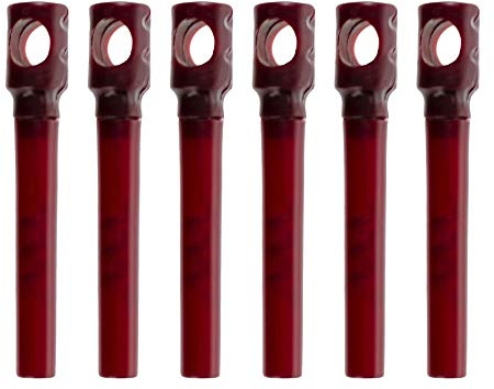 Apribottiglie di vino tascabile, in plastica, per campeggio, confezione da 6, semplicemente verticale, per viaggi, facile da avvitare