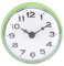 Nikou Orologio da bagno Orologio da parete verde impermeabile Orologio da doccia blu con ventosa Orologio da bagno in ABS(green)