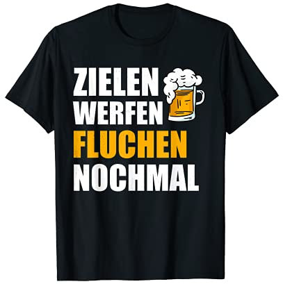 Beerpong König Bierpong Zielen Werfen Nochmal Bierpong T-Shirt