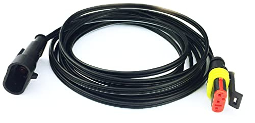Berfea Connecteur Câble de Connexion Adaptateur transformateur Compatible avec Husqvarna Automower 105 305 310 315X 40X 415X 2016-2022,Gardena 2016+/Sileno 2018+/ Robotic tondeuses à Gazon Robot,3 m…
