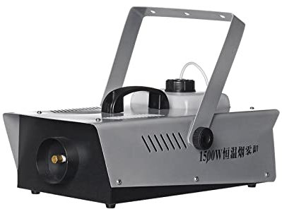 PRUJOY Machine à Brouillard d'halloween 1500W, Machine à fumée de scène, télécommande sans Fil, sans lumière, pour Mariage et Effet de scène