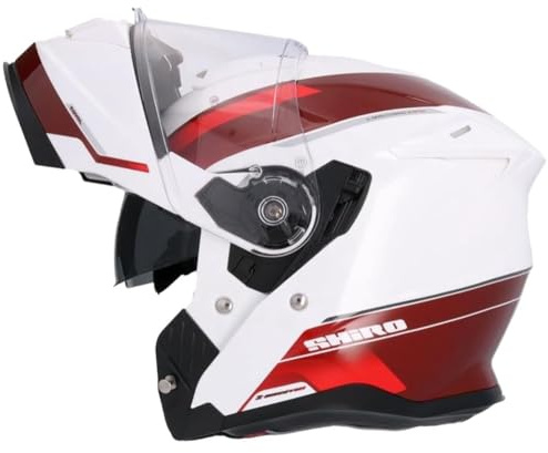 Shiro Helmet Modularhelm Discover Royal Rot Metallic (L 59/60)