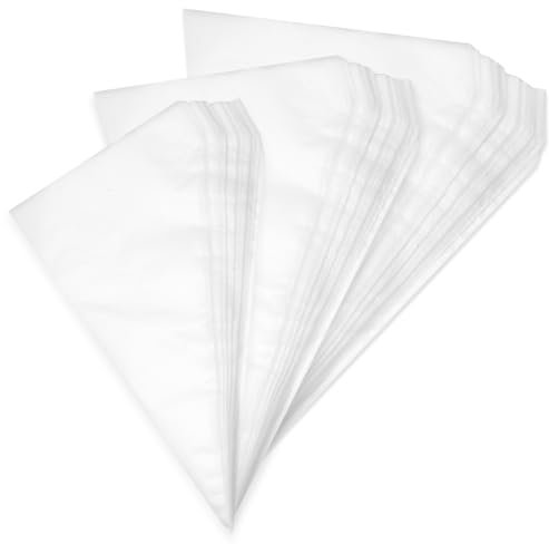 TTSTOIEE mangas pasteleras desechables300pcs- 3 especificaciones manga pastelera (25 * 17cm/30 * 20cm/34 * 22cm) 100pcs cada una, decoración profesional de galletas para tartas