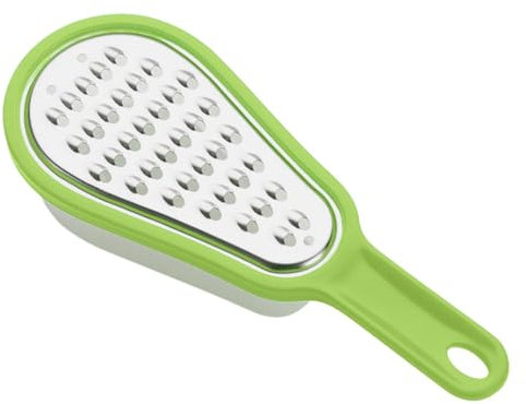 Rotondo A Mano Con Maniglia, 6,3x2.36x1,38 Pollici Per Fogli Da Cucina, Trituratore Di Verdure In Acciaio Inossidabile, Trituratore Vegetariano Portatile Con Maniglia Per L'aglio, Mele