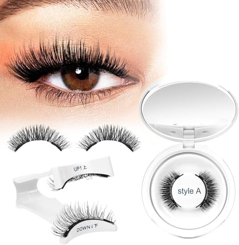 Higu clace Magnetische Wimpern,Magnet Wimpern Ohne Eyeliner,Magnetische Wimpern mit Applikator,Wimpern Magnetisch Natürlicher Look,Kein Kleber erforderlich Wimpern Magnetic(FR-A)