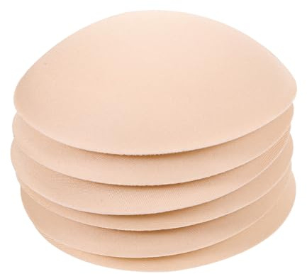 IMIKEYA Inserti Reggiseno Rimovibili in Spugna Morbida, 3 Paia di Coppe per | Color Carne, Traspirante e Delicato , Curve Naturali, per Reggiseni Sportivi e Abiti senza Schiena