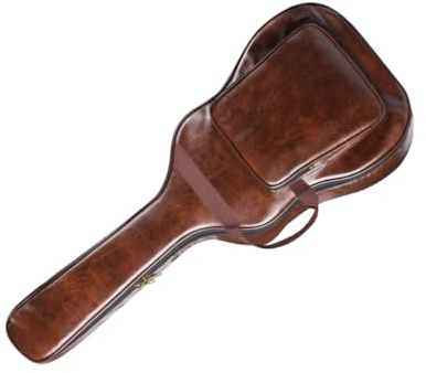 SOIMISS Akustik-Gitarre-Tasche Mit Doppelschultergurt Aus Wasserabweisend Für Reisen Und Auftritte Mit Außentasche Für Zubehör