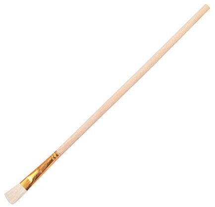 Flexible Soft Wool Brushes 12 Size For Head For Art Painting Oil Acrylic Watercolor Kids Adults Beginner Schools Off Ceramic Brushes Pottery Painting Glazing Soft Wool Paint Wooden Handle Pottery