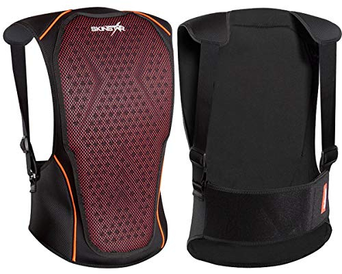 SkinStar Kinder Rückenprotektor Cross Pack Vest Protector Ski Snowboard Sicherheitsweste Rückenschutz