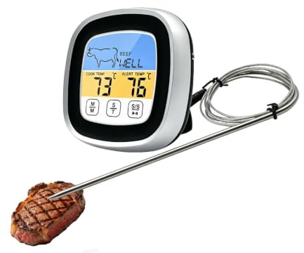 Termometro Digitale per Carne(Nero)