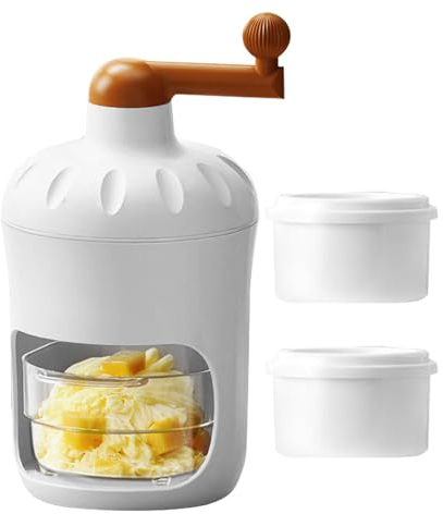 Ice Crusher, Snow Cone Machine, Shaved Ice Machine, Crusher, Shaving Ice Machine, Hand Crank Ice Shaver for Snow Cone, Slush, Shaved Ice
