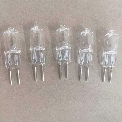 Halogen Glühbirnen 5PCS GY6.35 Doppelstiftsockel Maschine Arbeit Lampe Halogen Bühne Lampe G6.35 24V,100 W