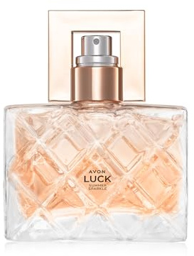Avon Luck for Her Summer Sparkle Eau de Parfum, Floral Fruity Woody Scent, 50ml Boxed & Sealed