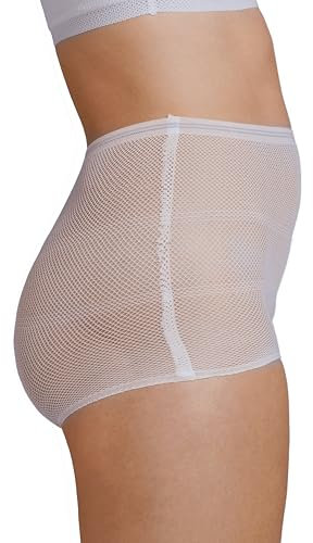 Carriwell Waschbare Wochenbett Unterwäsche x 10 | Atmungsaktiv & Weich | Hält Wochenbetteinlagen Sicher | Hoher Bund für C-Section | Flexibel & Bequem für die Zeit nach der Geburt