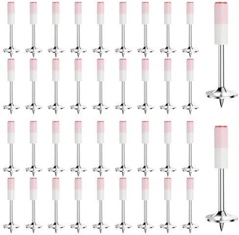 200 Pezzi Diametro 7,3 mm Spara Chiodi per Cemento e Ferro, 42 mm Chiodi per Pistola Sparachiodi Manuale, per Pistola Sparachiodi, Spara Chiodi per Cemento e Ferro, Strumento di Fissaggio per Unghie