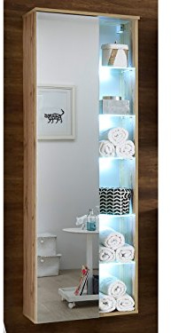 möbelando Hochschrank Midischrank Hängeschrank Badschrank Seitenschrank Schrank Bella I
