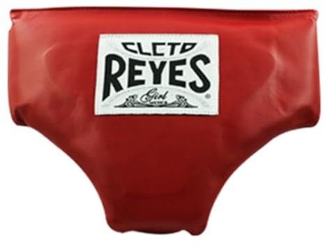 CLETO REYES Women’s Pelvic Protector for Boxing, MMA, Muay Thai, Kickboxing, Female Protective Gear and Training Equipment, One Size Adjustable, Classic Red