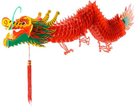Holibanna Magnifiques Décorations Chinoises en Plastique pour Le Nouvel Noël Et La Décoration Intérieure