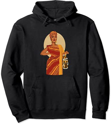 Somalian women in traditional Cloth art Somali culture Pullover Hoodie