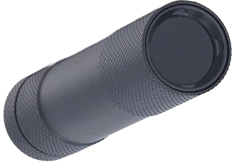 Linternas UV 365nm con Pilas Ahorro de Energía Mini Luz UV Portátil con Espejo Negro Linterna Ultravioleta Linterna Portátil Luz de Detección de Musgo de Gato para Identificación de Musgo de Gato