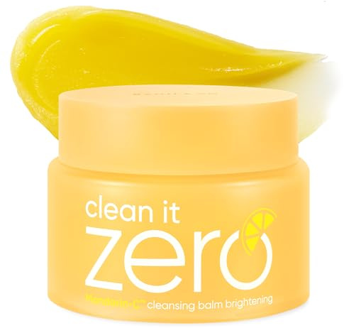 BANILA CO Clean it Zero Aufhellender Reinigungsbalsam | Koreanischer Make-up-Entferner für einen strahlenden Teint | Vegan | Hergestellt mit Vitamin C und Zitrusextrakt (100 ml / 3,38 fl.oz)