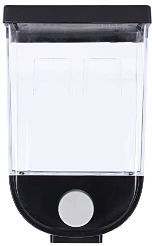 Récipient Hermétique de Stockage de Nourriture, Distributeur de Céréales Mural de Cuisine pour la Nourriture Sèche, les Noix, les Bonbons, les Haricots, la Nourriture pour Chat, (1L)