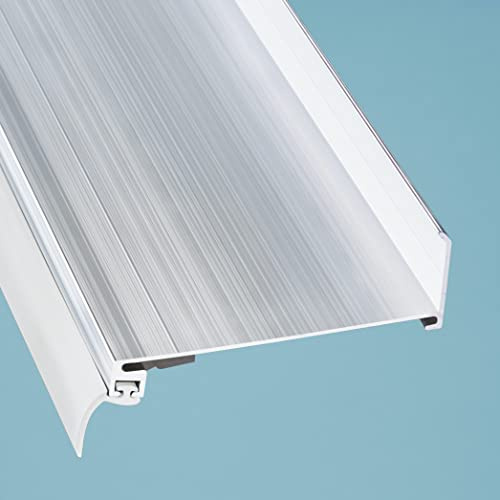 Löffert® Alu-Wandanschluss-Profil | 3100 mm | Aluminium-Profile & Zubehör für 16mm Stegplatten Polycarbonat HKP
