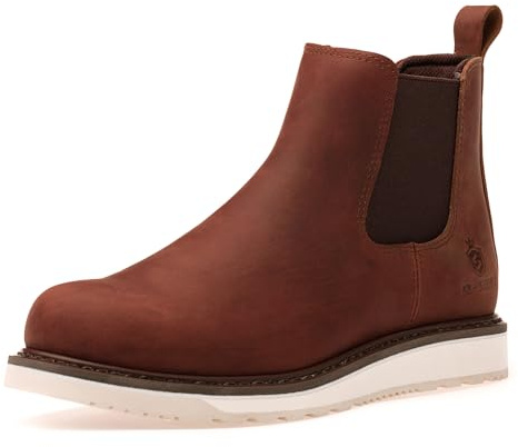 SL-Saint hecho a mano del dedo del pie suave botas Chelsea para hombres zapatos clásicos