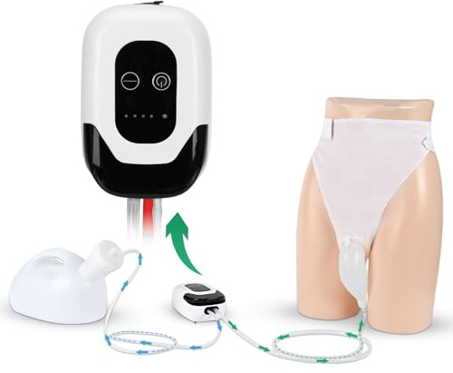 2025 Premium Intelligent Electric Urinal for Seniors - Automatic Start-Stop Dispenser, 2000ML Capacity with 6.5 ft Catheter, Bed Rest Anti-Leakage Design, Easy-to-Clean, Unisex, with Lid Funnel