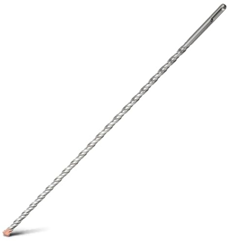 HSAWBIT Broca de mampostería SDS de 12 mm x 500 mm de largo, punta de carburo de tungsteno, vástago SDS Plus, para pared, piedra, hormigón y ladrillos