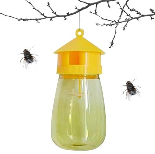 Piège à frelons pour l'extérieur – Piège à mouches, piège à guêpes extérieur | Piège facile à entrer, difficile à sortir pour le jardin, la cour, la ferme, le verger, la terrasse, la grange.