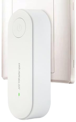 Purificador De Aire Enchufable En Pared, Purificadores con Ionización, Eliminador De Olores Silencioso Con Filtro Para Garaje Dormitorio Cocina Apartamento Oficina Baño Residencia